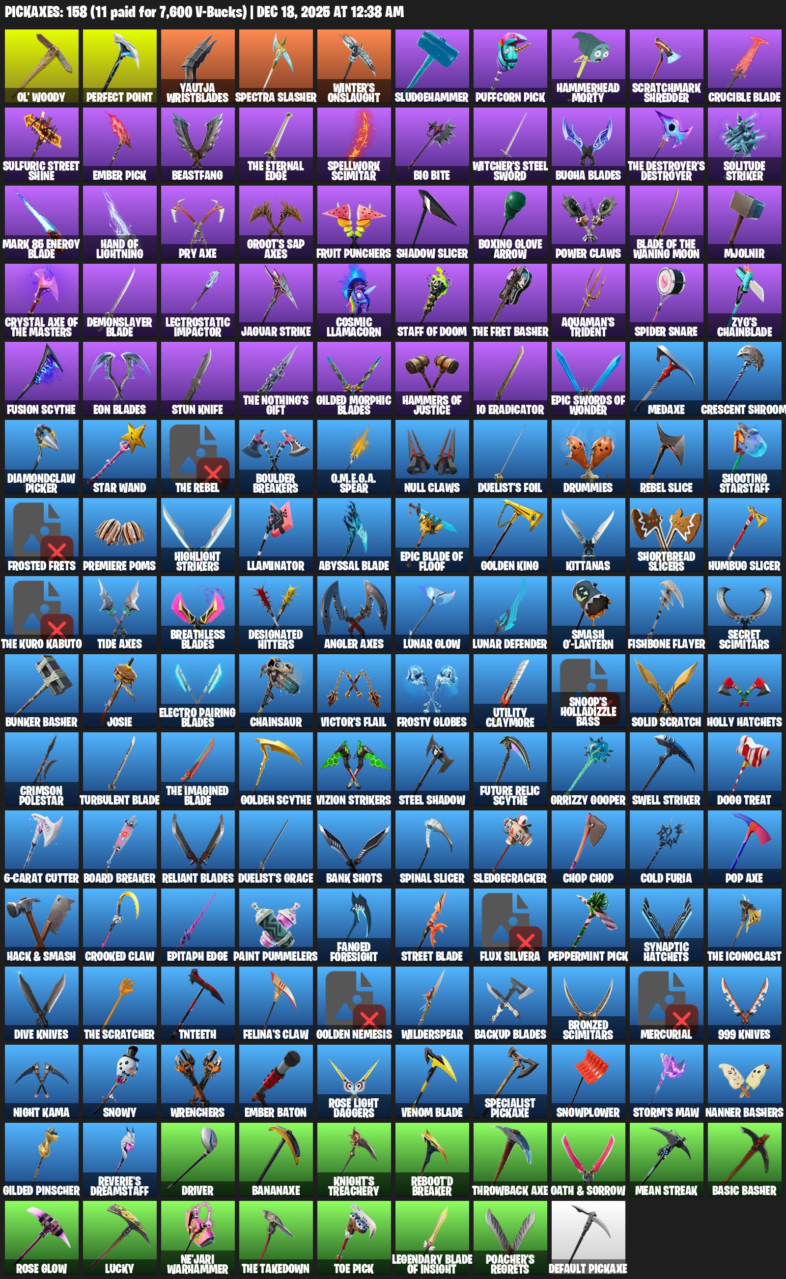 🎨 150 скинов | 🌟 Fortnite аккаунт