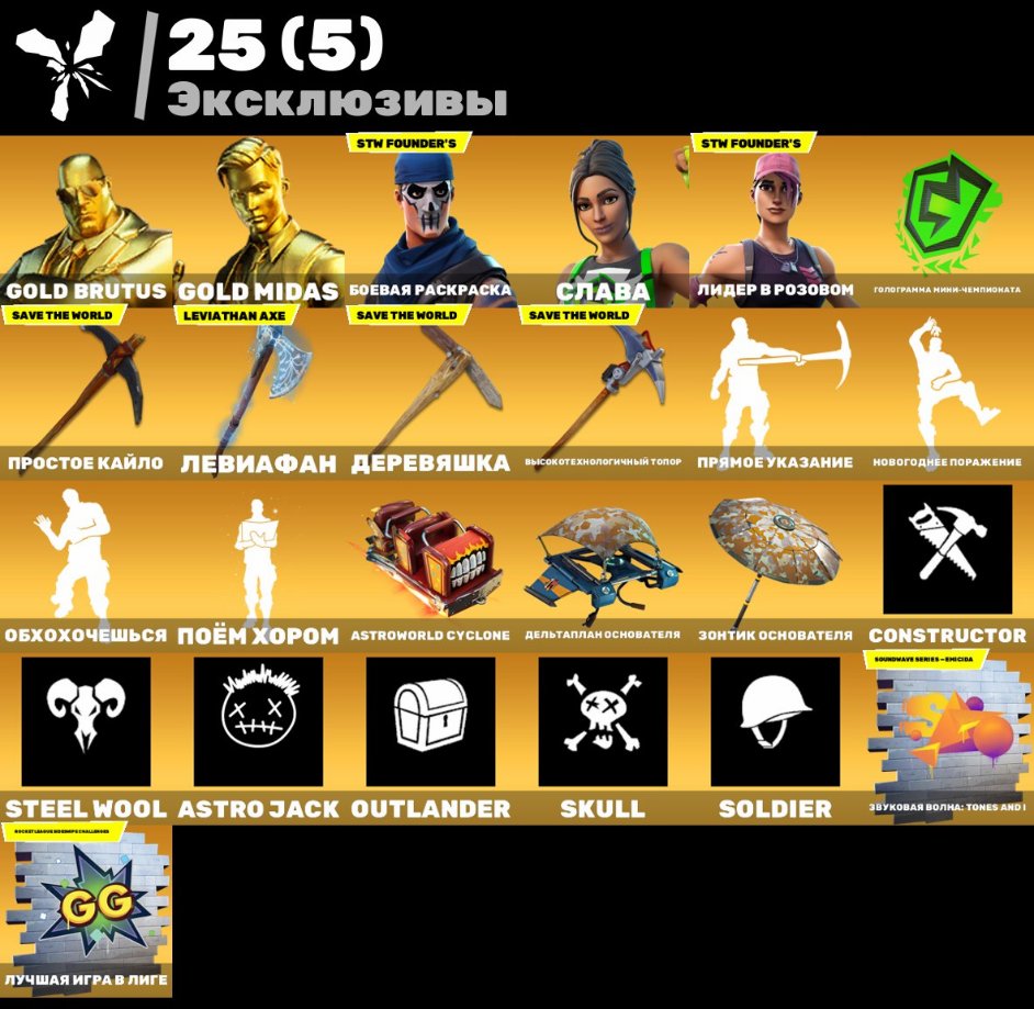 🎨 163 скінів | 🌟 Fortnite акаунт