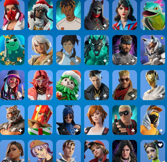 🎨 120 skins | 🌟 Fortnite account