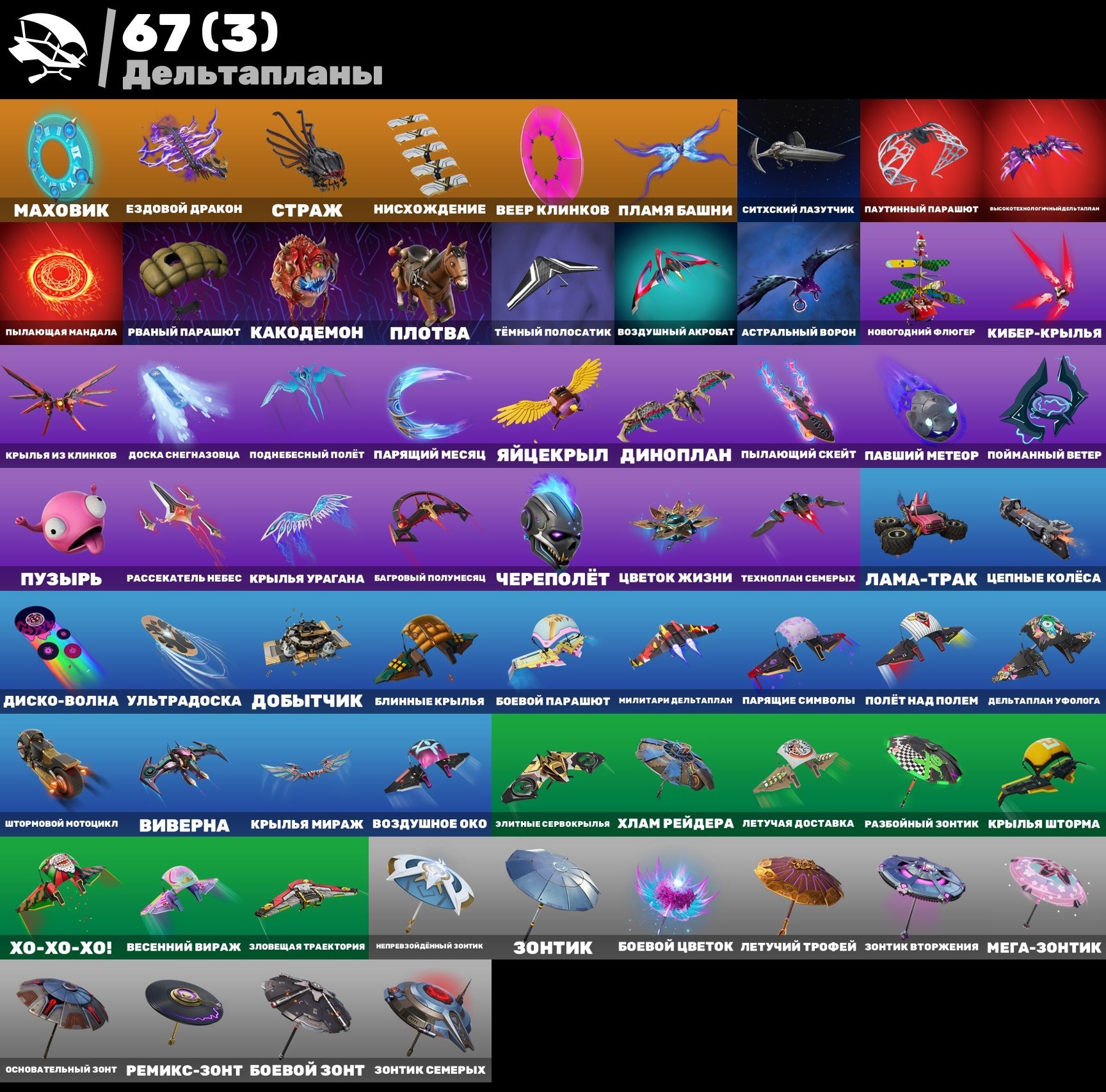 💥63 skins | 🌟 Fortnite account