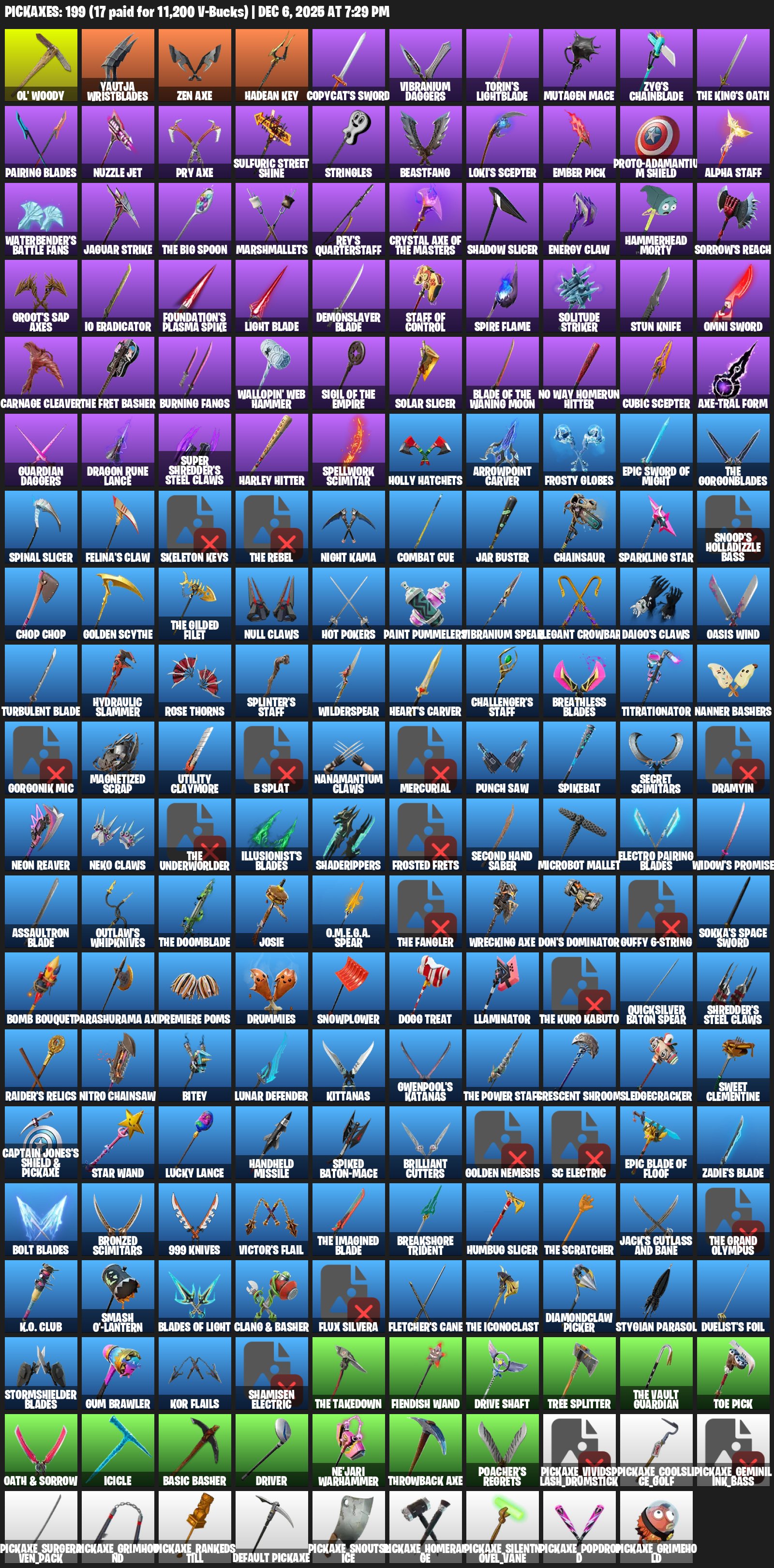 🎨 172 скінів | 🌟 Fortnite акаунт