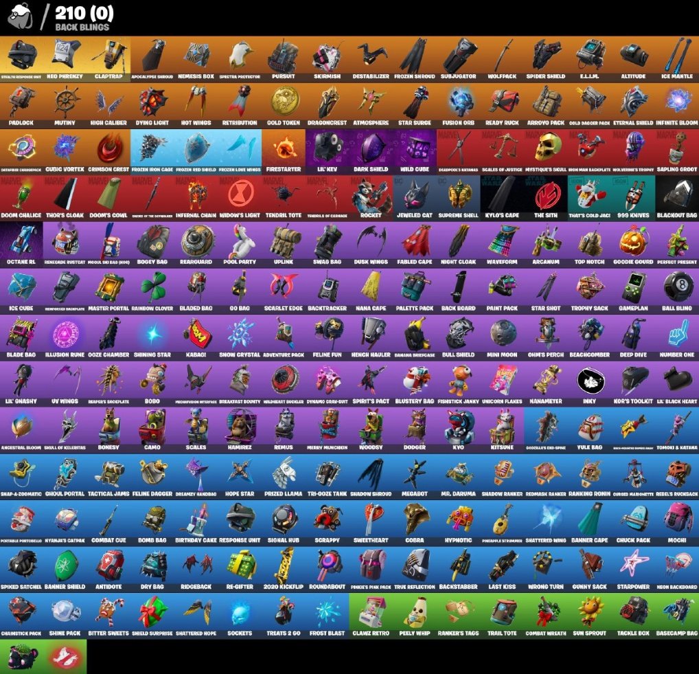 🎨 234 skins | 🌟 Fortnite account