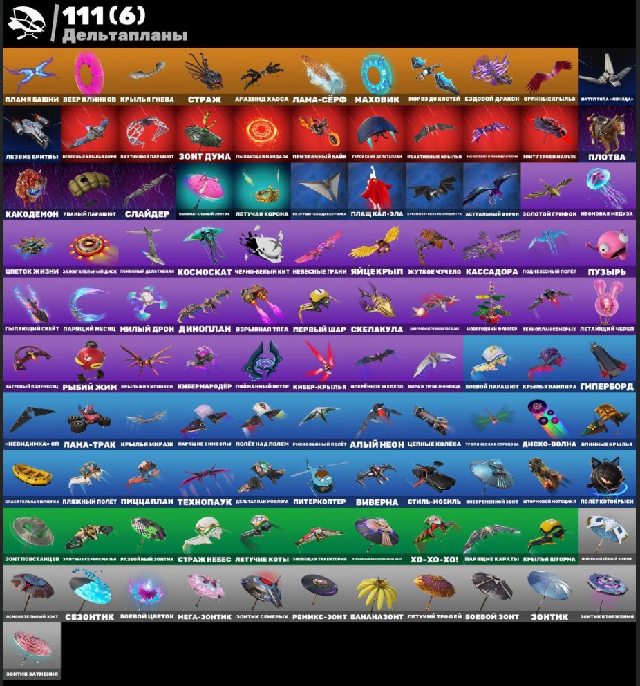 🎨 119 skins | 🌟 Fortnite account