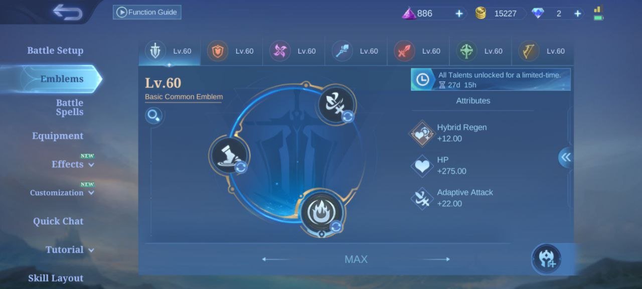 🎮 Mobile Legends account | Mythic | 107 heroes | 201 skins