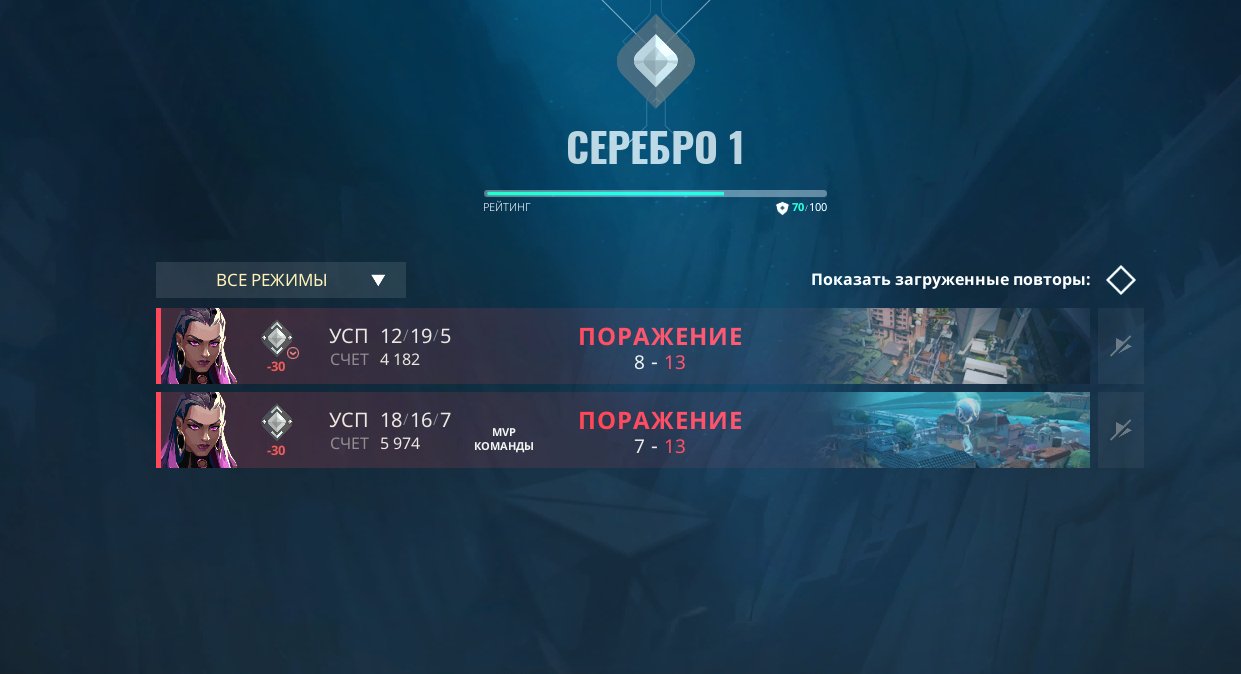 🎯 Valorant account | Silver 1 | EU | 23 agents