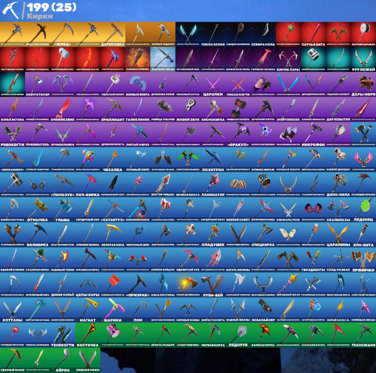 🎨 223 skins | 🌟 Fortnite account