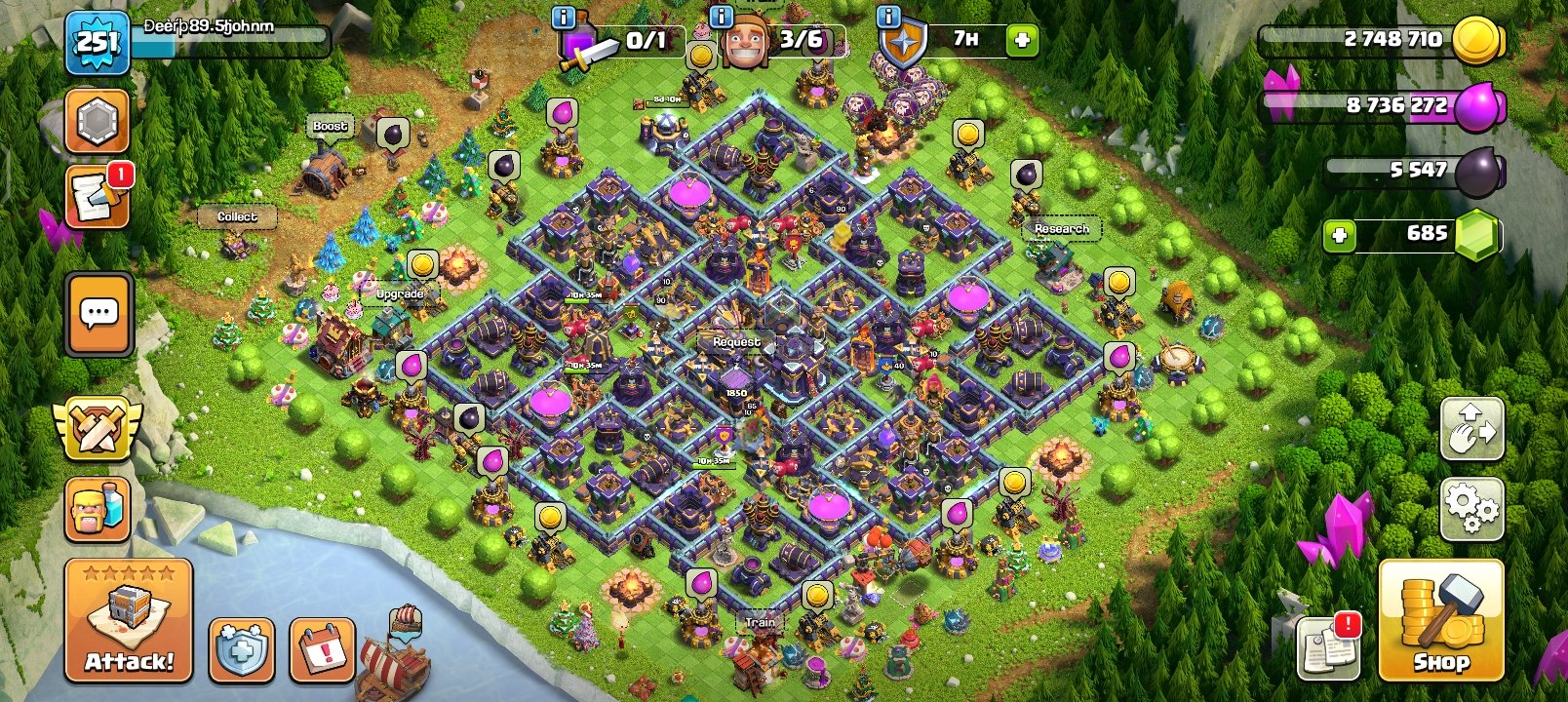 🏰 Clash of Clans акаунт | 15 ратуша | Рівень 250