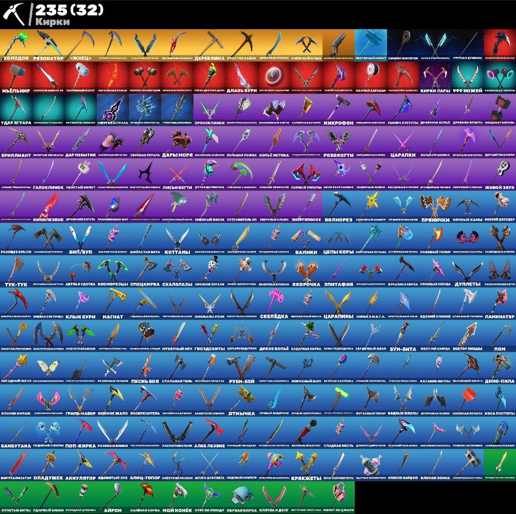 🎨 237 skins | 🌟 Fortnite account