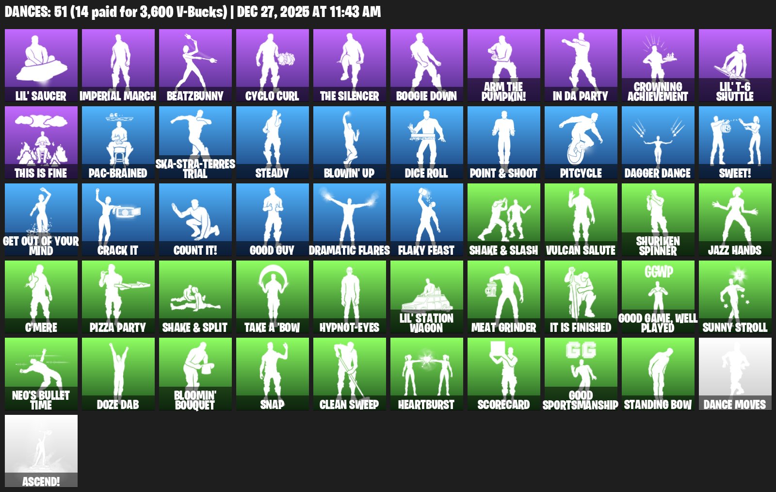 🎨 51 skins | 🌟 Fortnite account