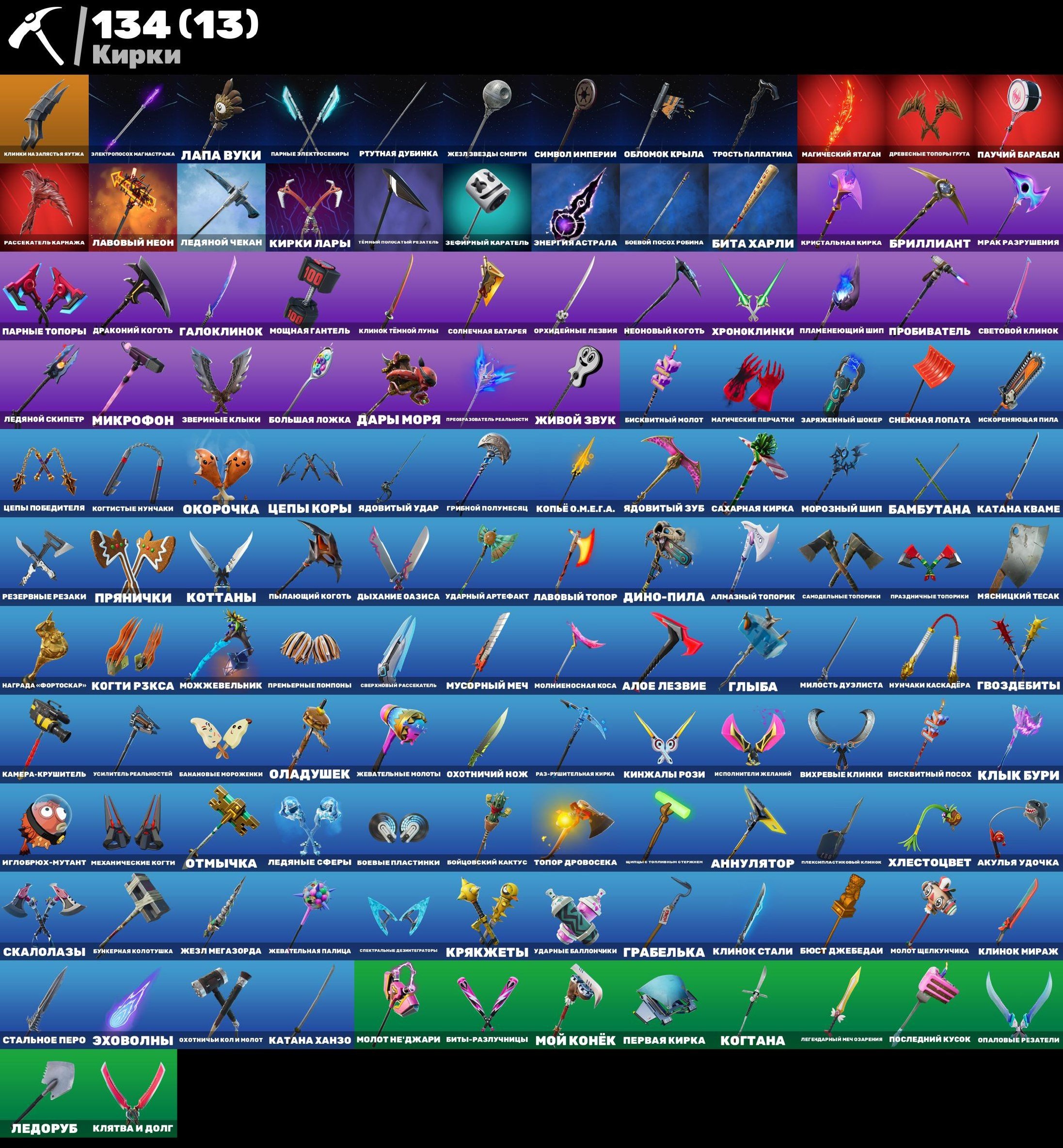 🎨 100+ скинов | 🌟 Fortnite аккаунт