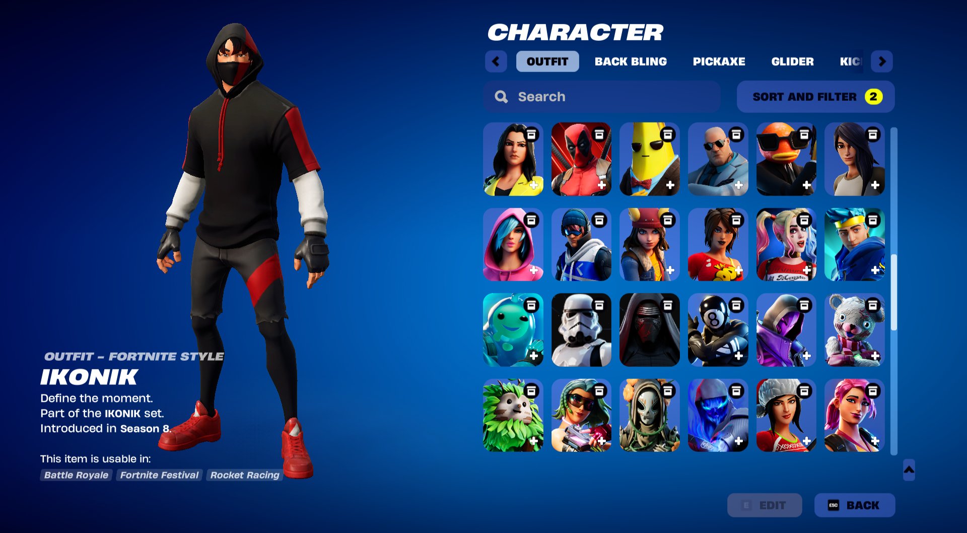 🎨 140 skins | 🌟 Fortnite account