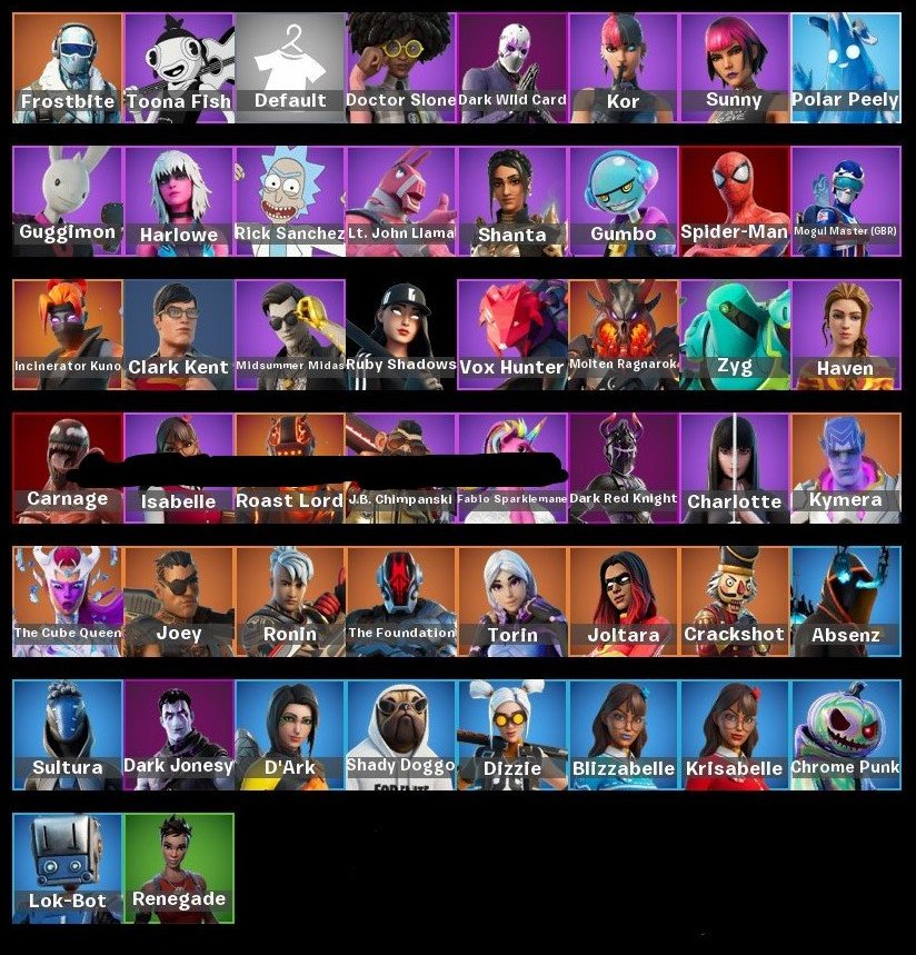 🎨 50 скінів | 🌟 Fortnite акаунт