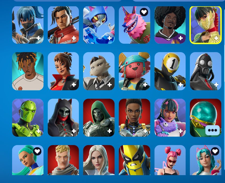 🎨 102 skins | 🌟 Fortnite account