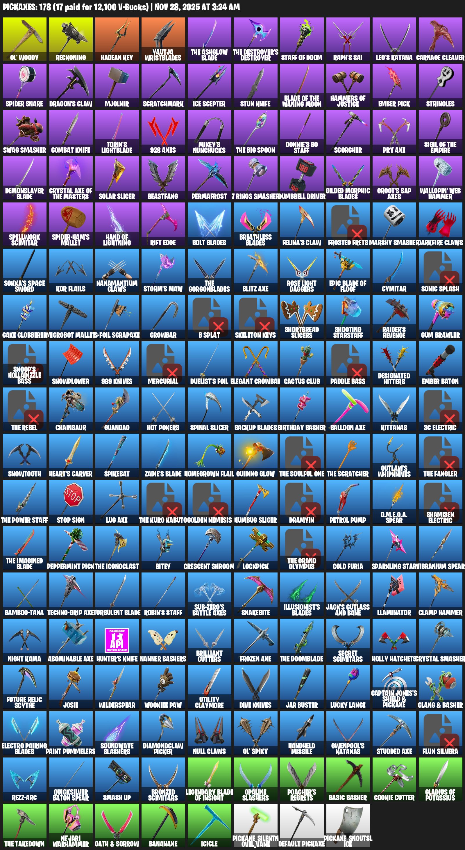 🎨 134 skins | 🌟 Fortnite account