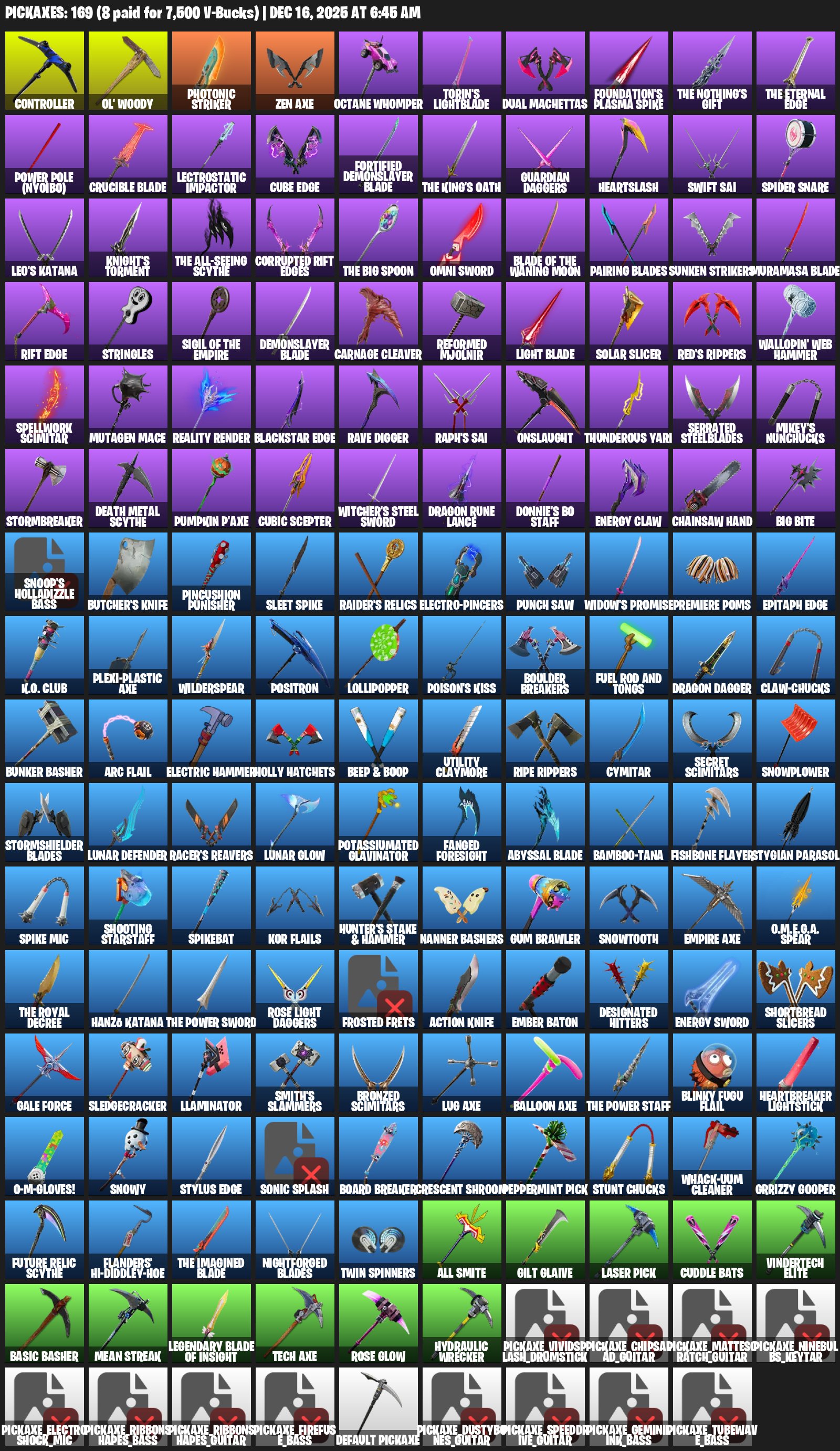 🎨 165 skins | 🌟 Fortnite account