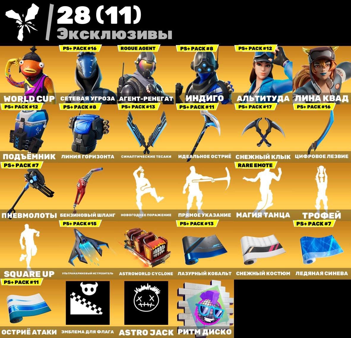 🎨 76 skins | 🌟 Fortnite account