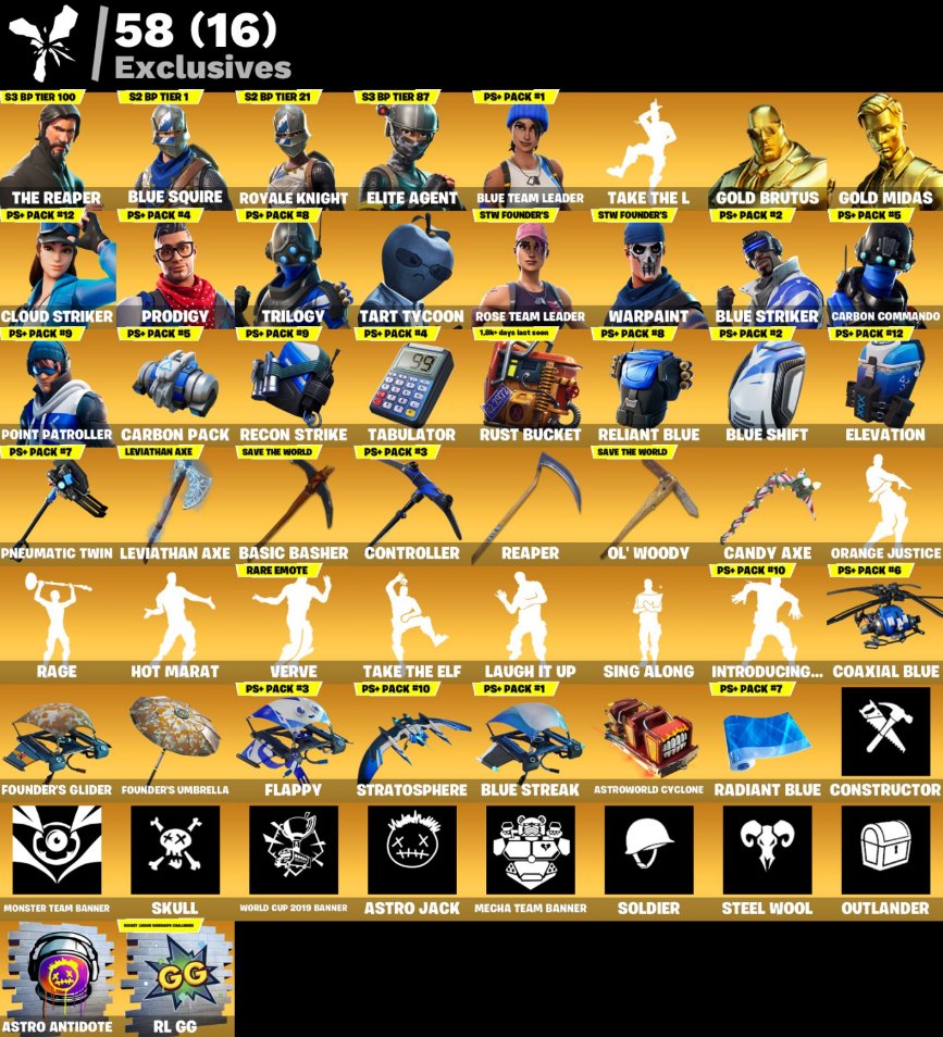 🎨 170 skins | 🌟 Fortnite account