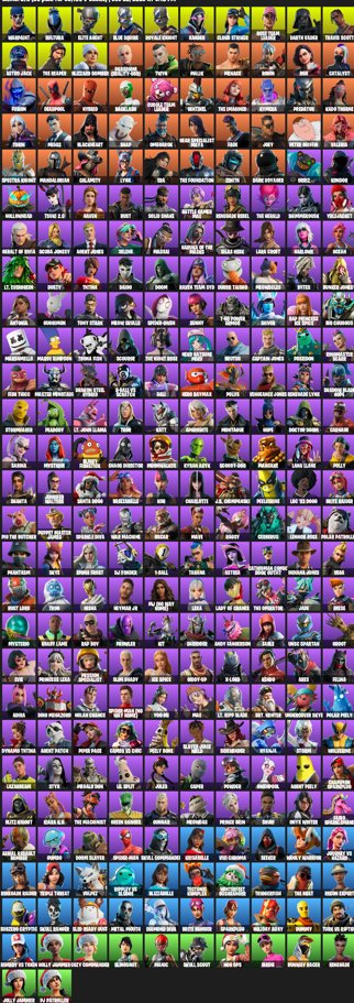 🎨 272 skins | 🌟 Fortnite account