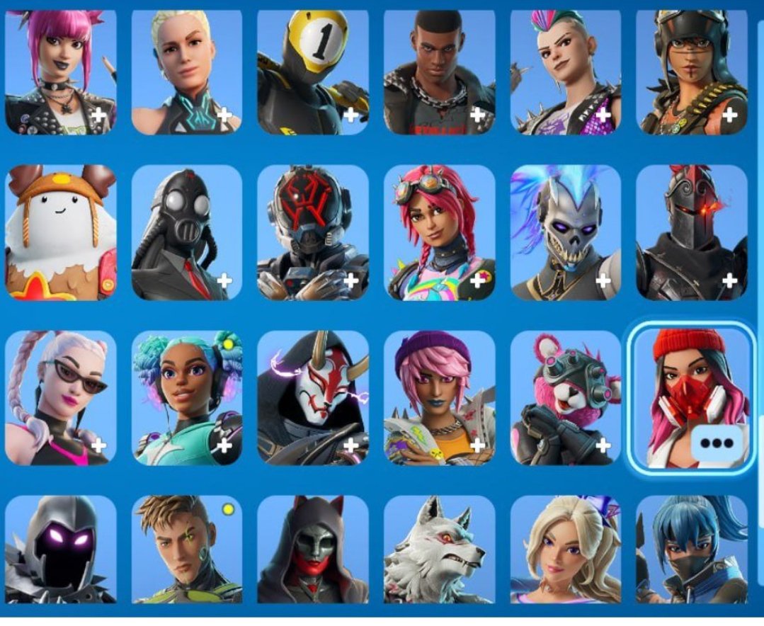 👍 Top account with 136 skins | ⭐ Fortnite