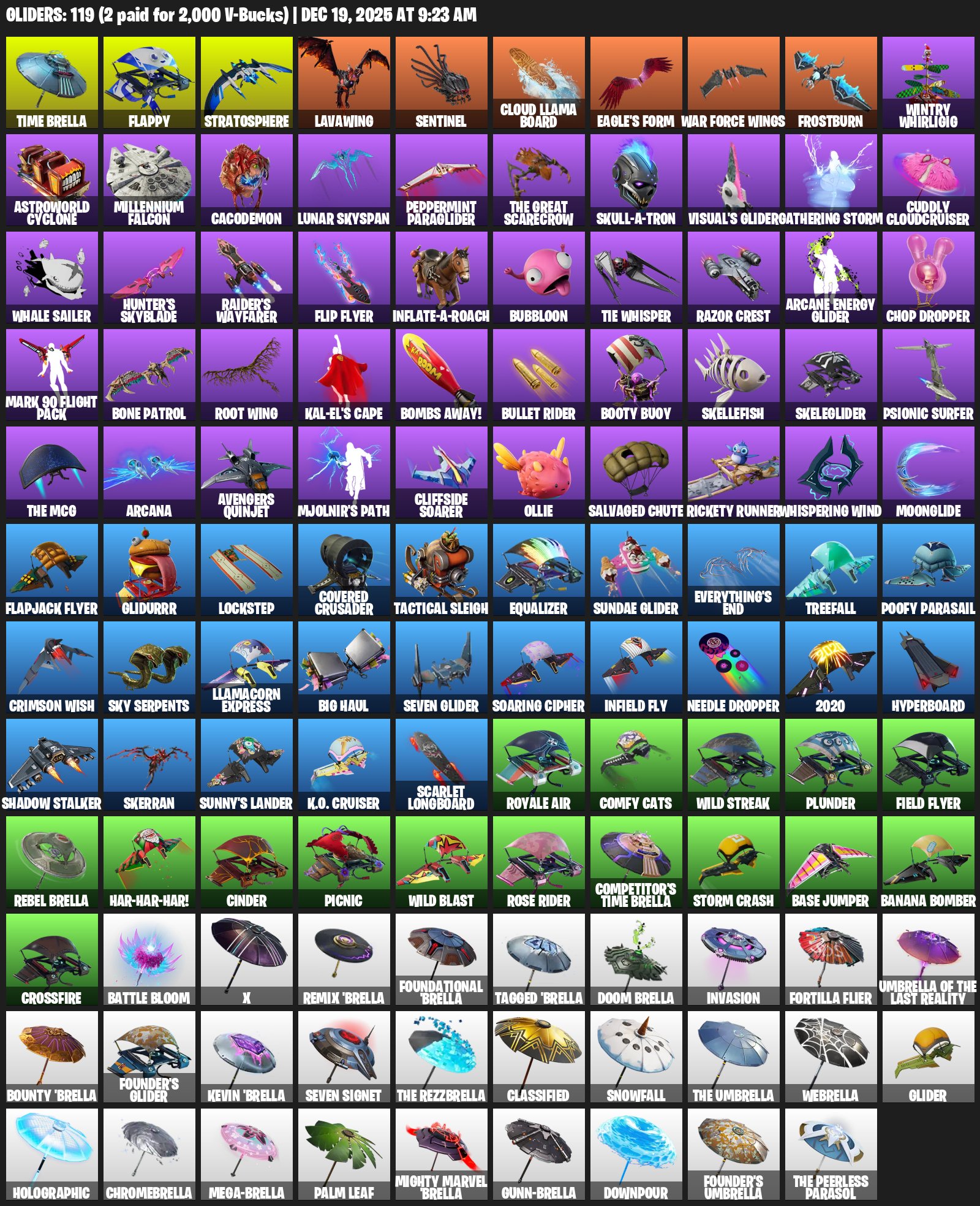 🎨 113 skins | 🌟 Fortnite account