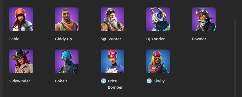 🎨 19 skins | 🌟 Fortnite account