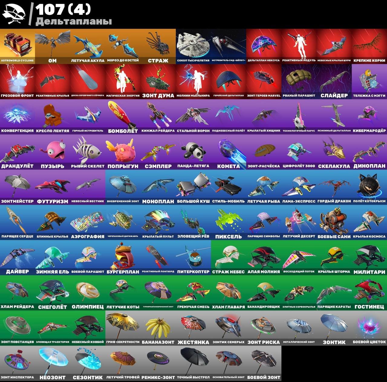 🎨 101 skins | 🌟 Fortnite account