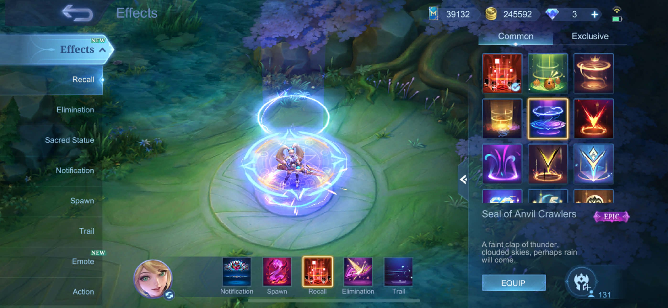 🎮 Mobile Legends акаунт | Міфічний Безсмертний | 130 героїв | 502 облич