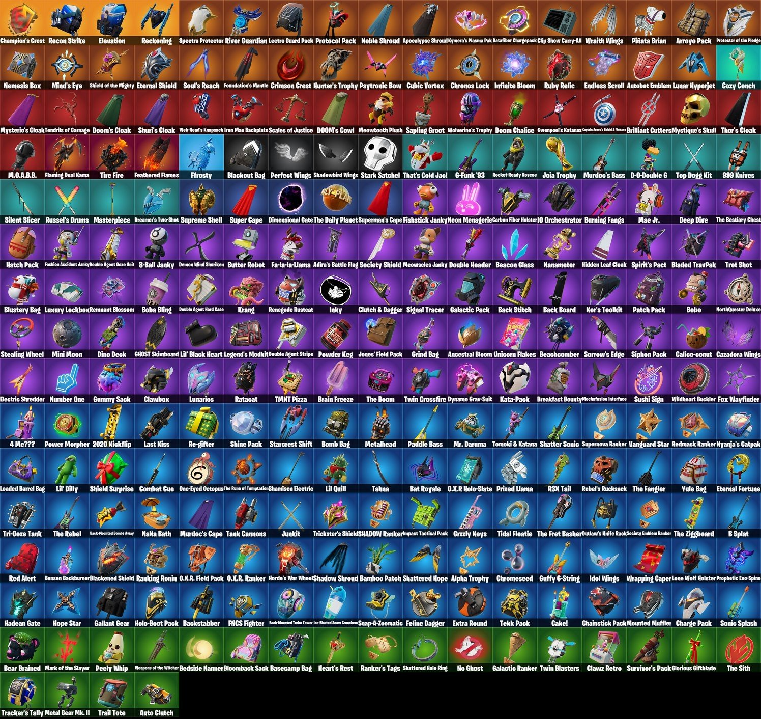 🎨 205 скінів | 🌟 Fortnite акаунт