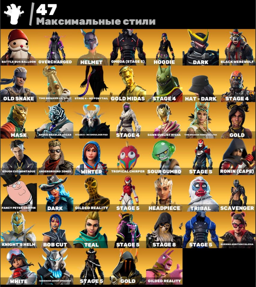 🎨 196 skins | 🌟 Fortnite account