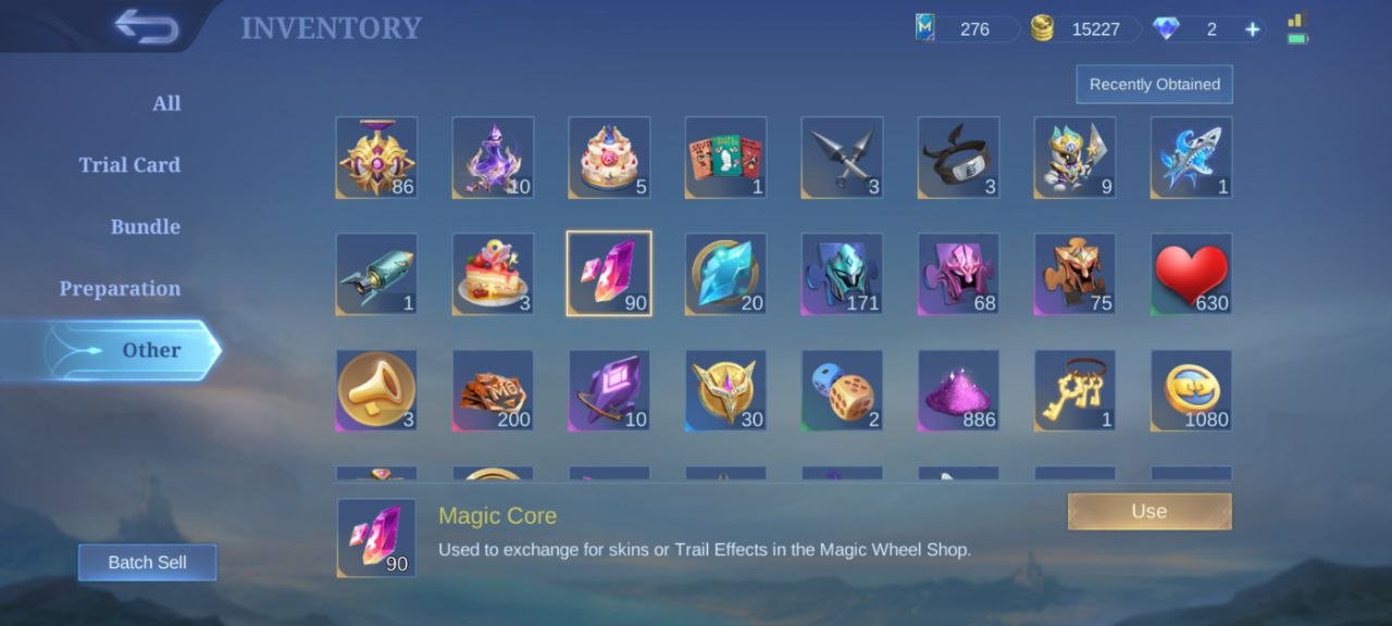 🎮 Mobile Legends account | Mythic | 107 heroes | 201 skins