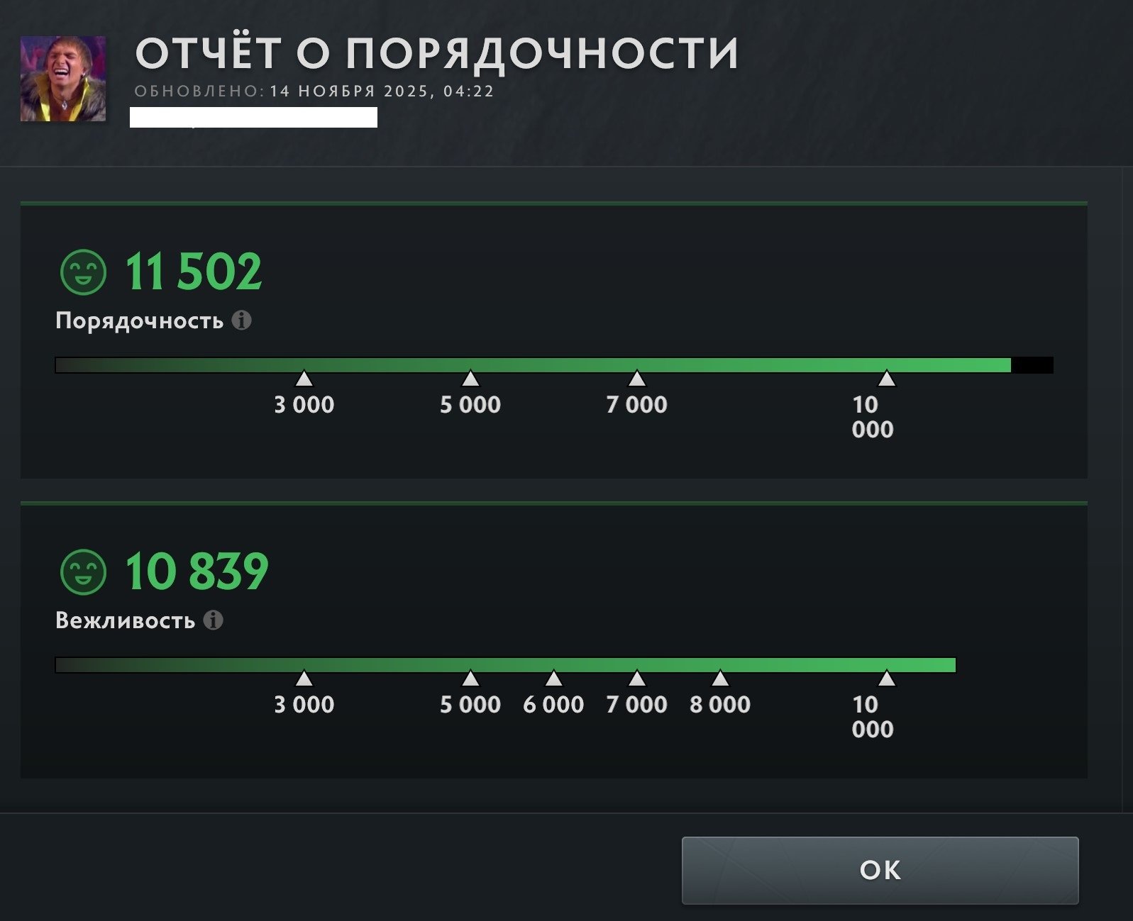 🏅 MMR 1 | 🕒 441 hours | 🛡 11502