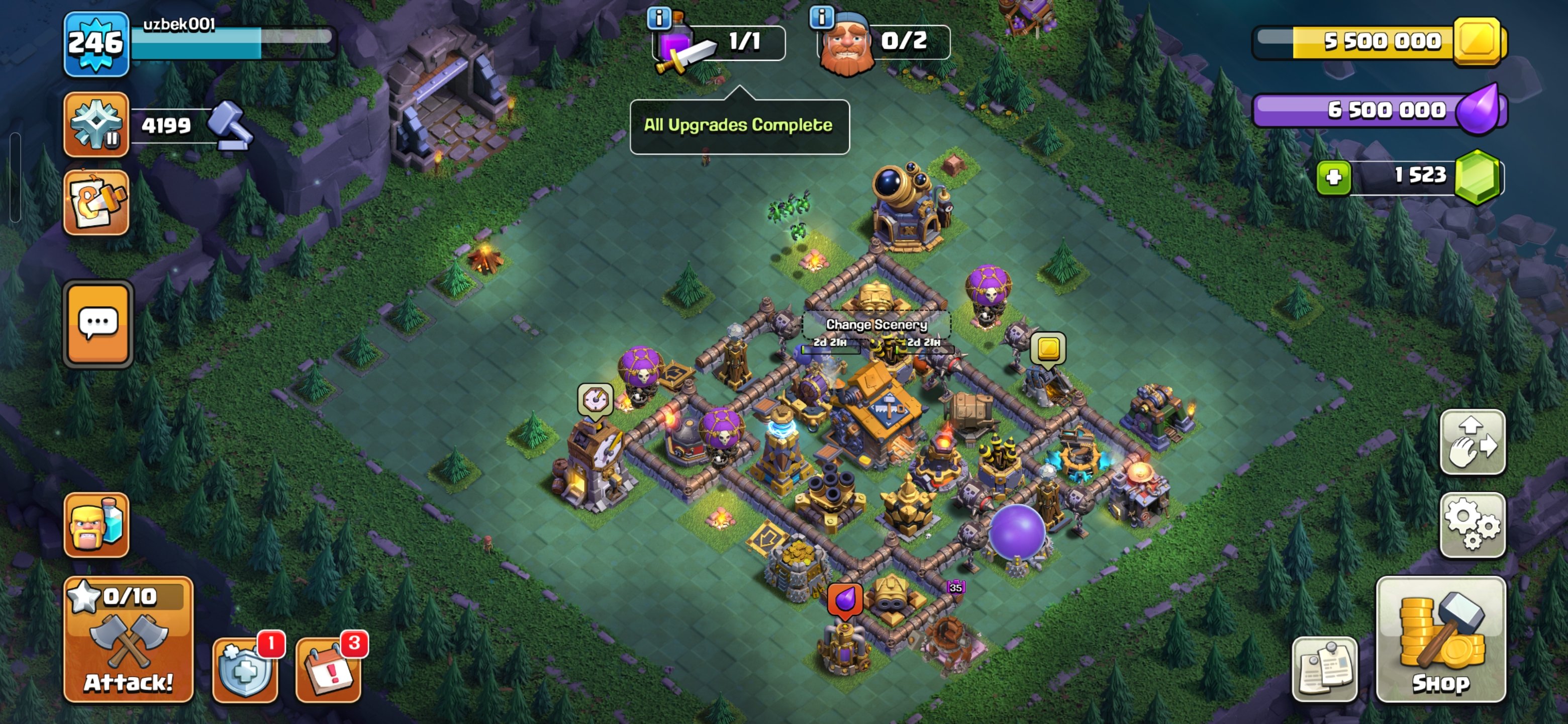 🏰 Clash of Clans акаунт | 18 ратуша | Рівень: 100