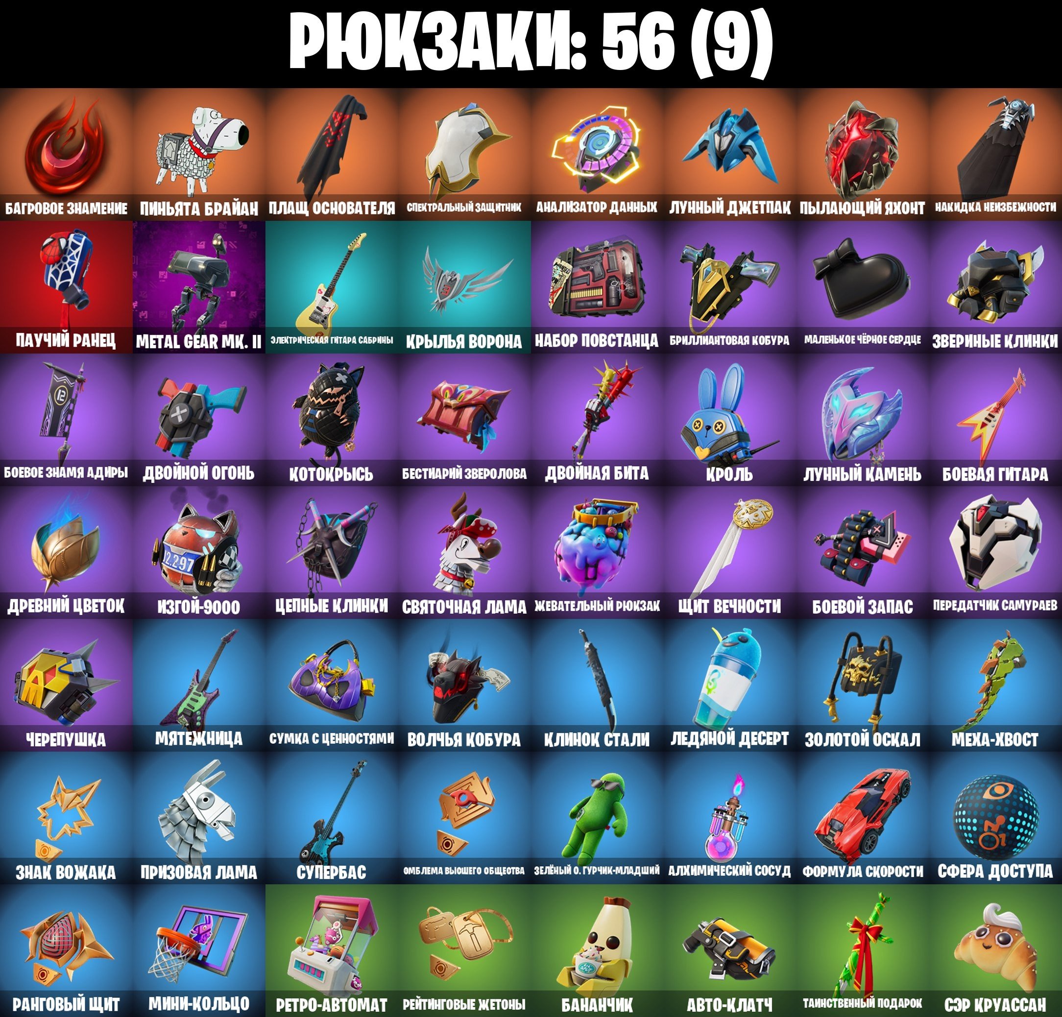 🎨 36 скінів | 🌟 Fortnite акаунт