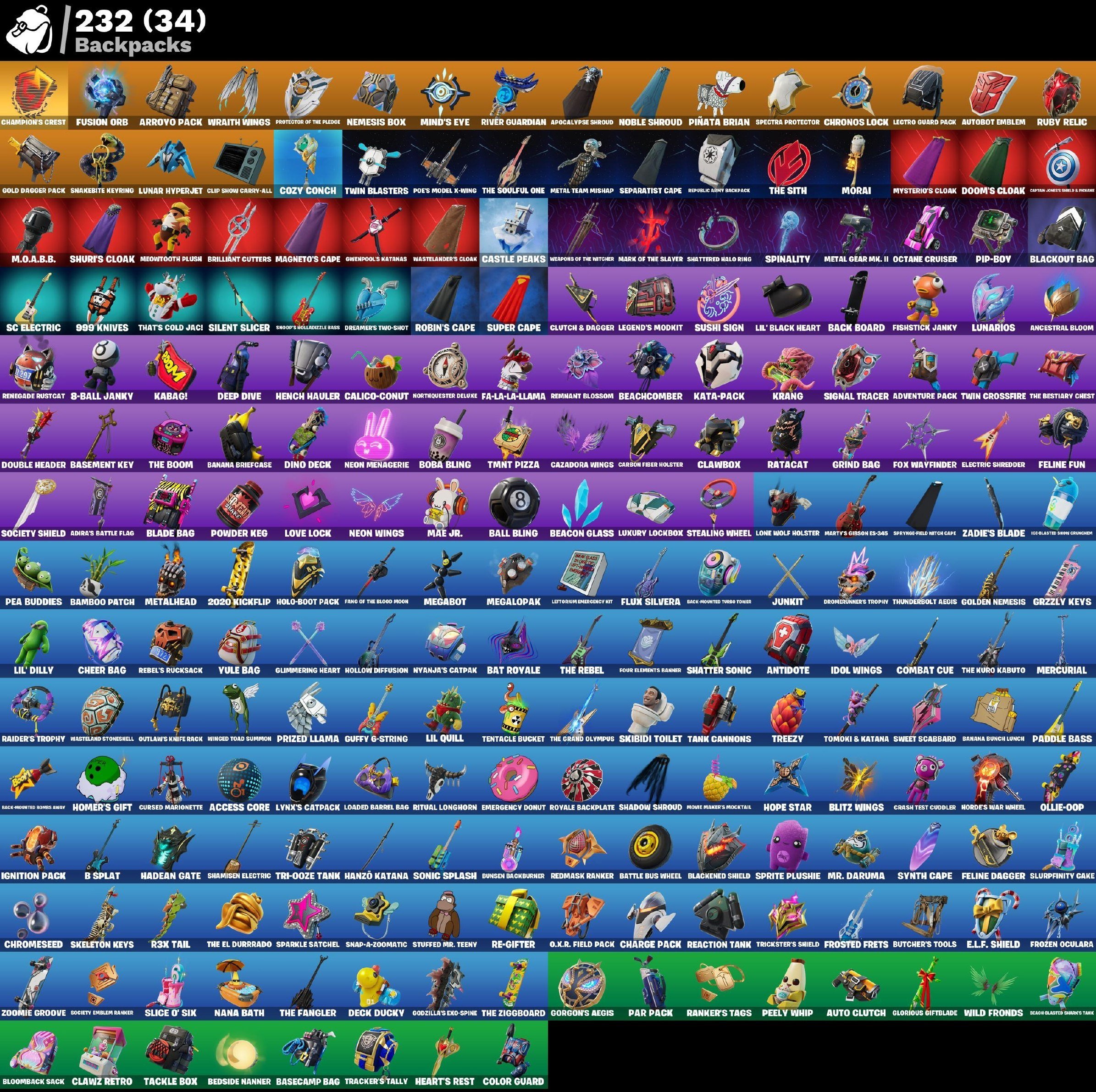 🎨 153 skins | 🌟 Fortnite account