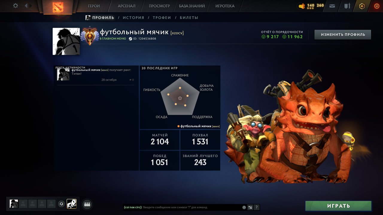 🏅 MMR 7000 | 🕒 2380 hours | 🛡 12000