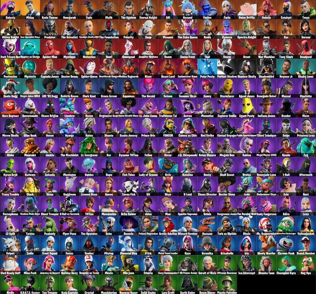 🎨 236 скінів | 🌟 Fortnite акаунт