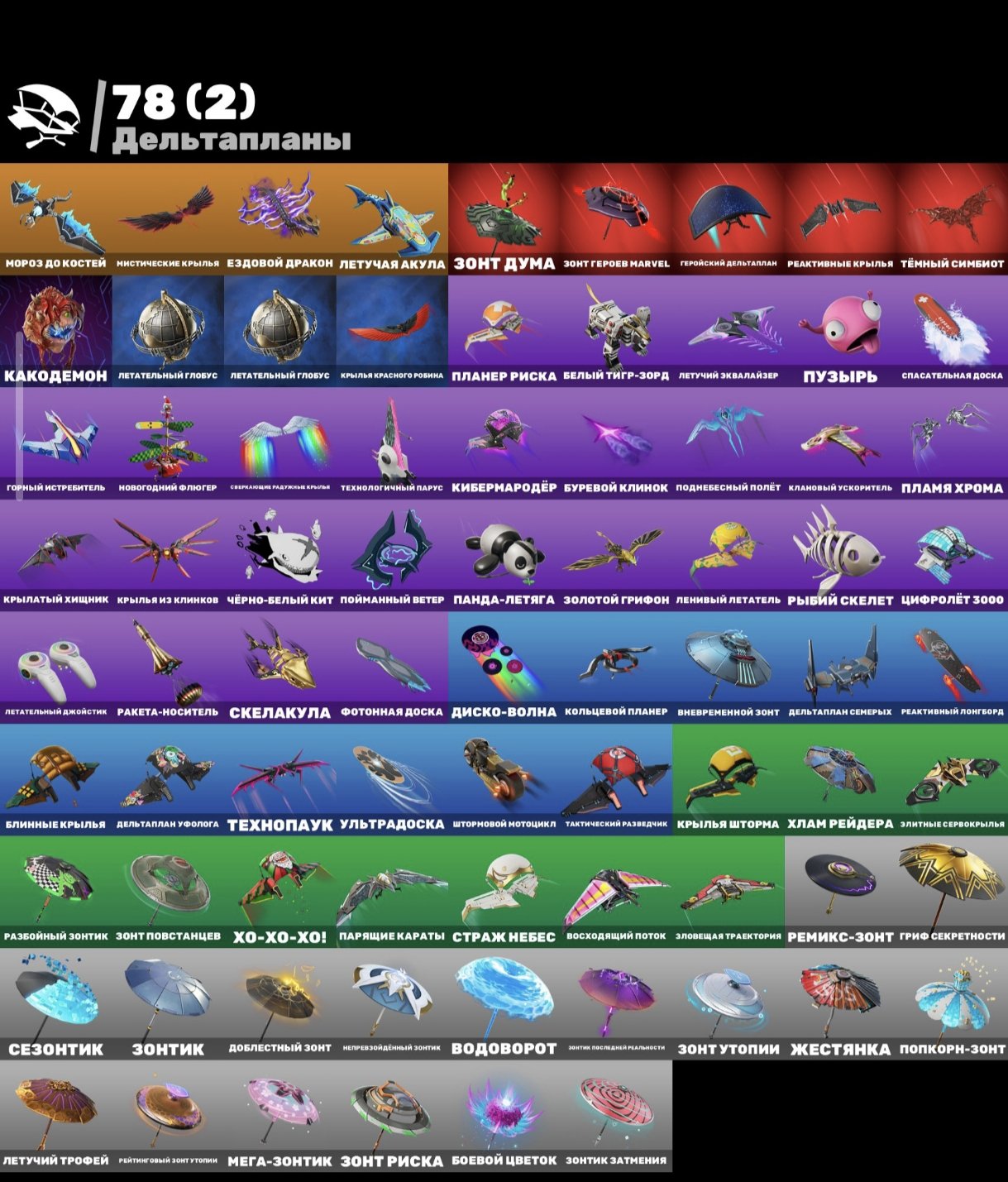 🎨 50 скинов | 🌟 Fortnite аккаунт