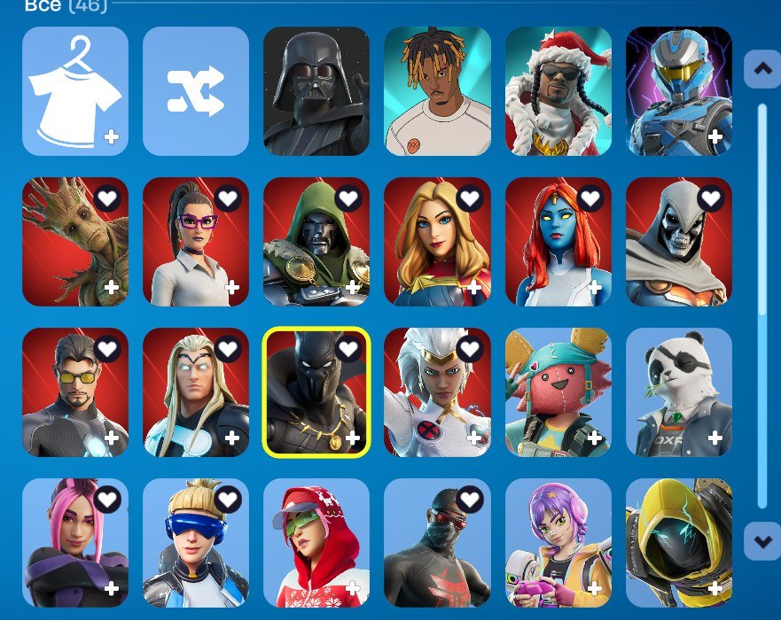 🎨 46 скінів | 🌟 Fortnite акаунт