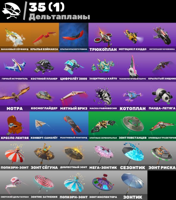 🎨 29 скинов | 🌟 Fortnite аккаунт