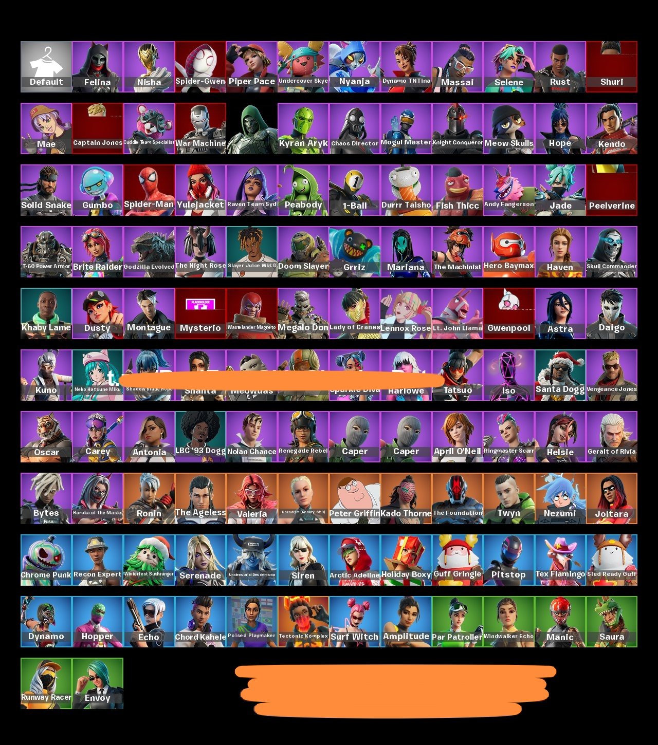 🎨 128 skins | 🌟 Fortnite account