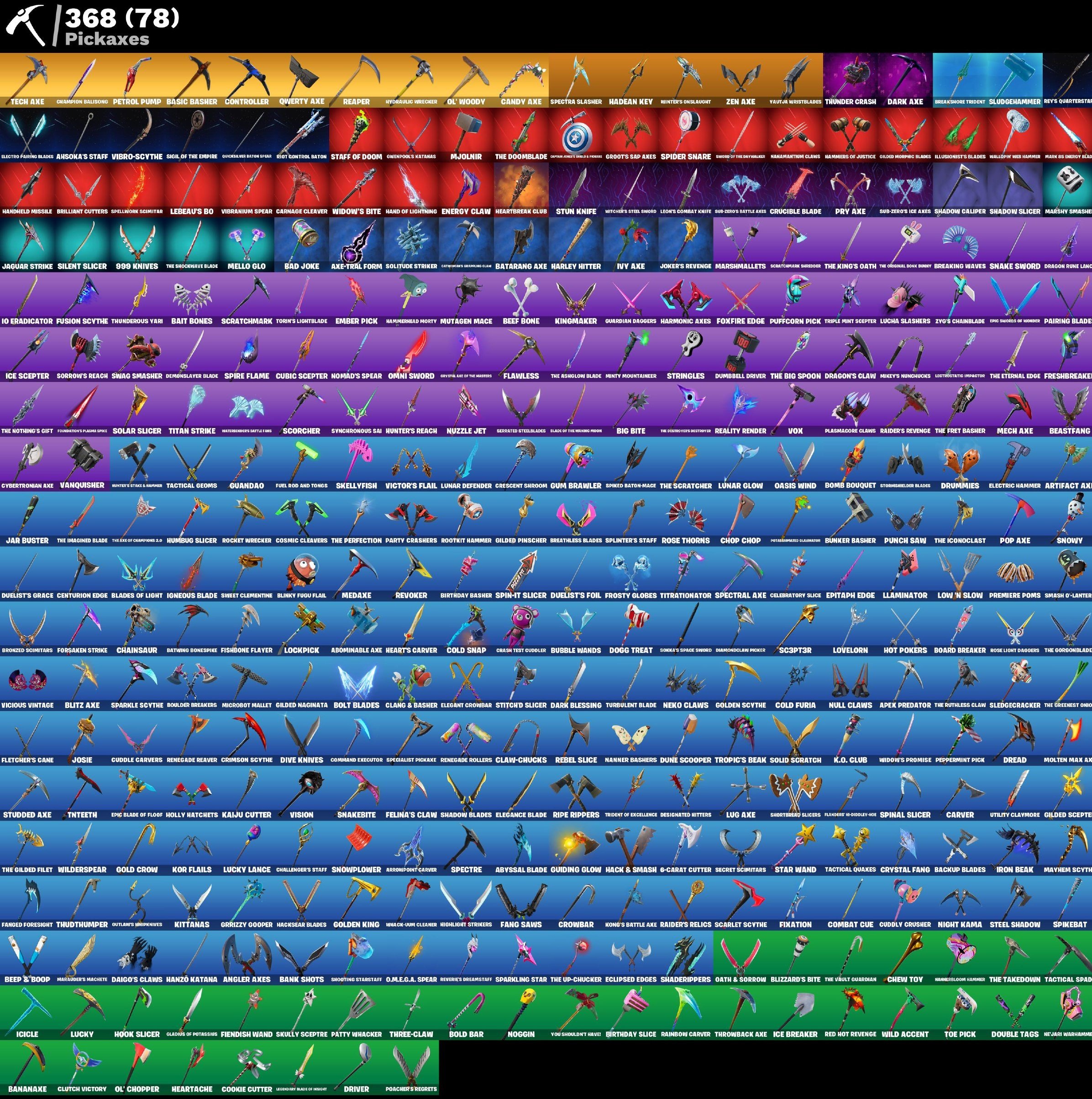 🎨 412 skins | 🌟 Fortnite account