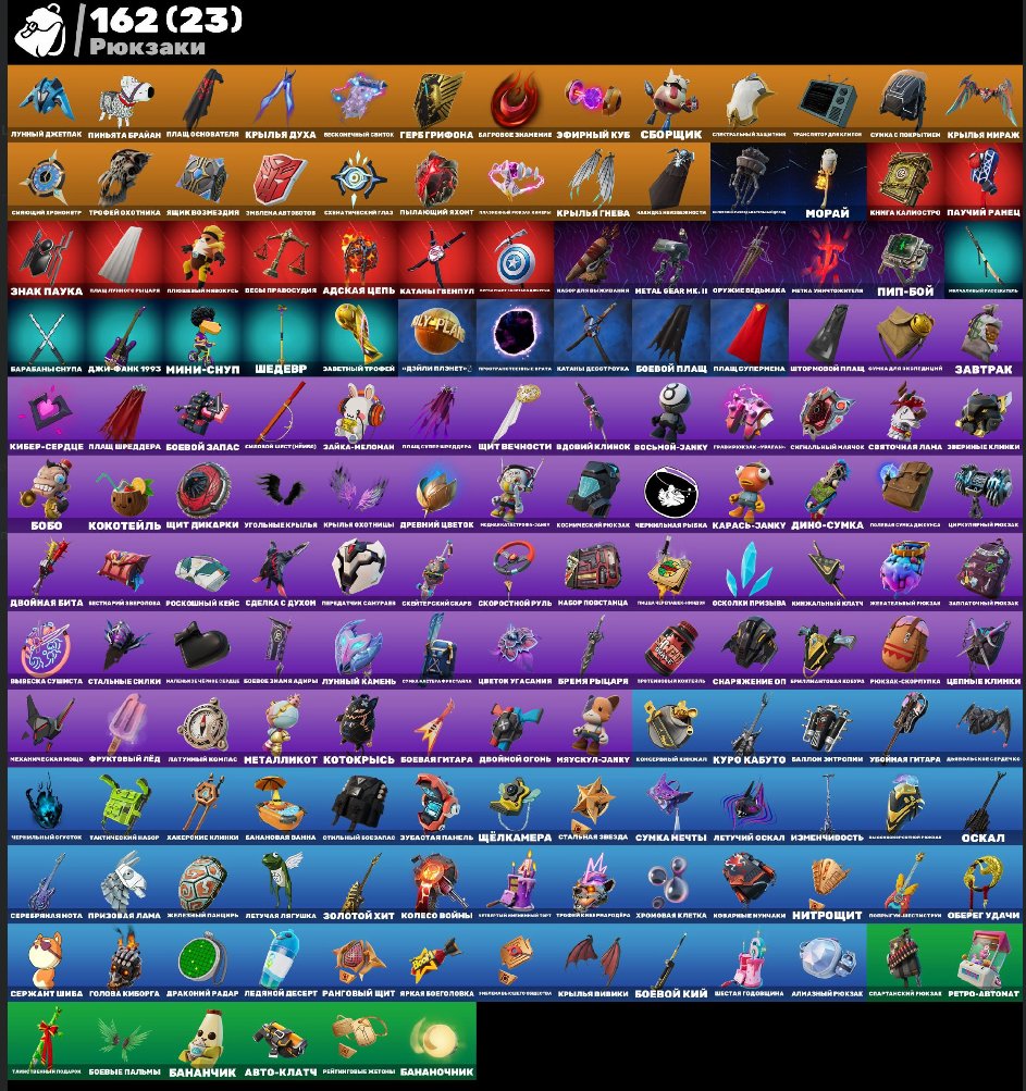 🎨 119 skins | 🌟 Fortnite account