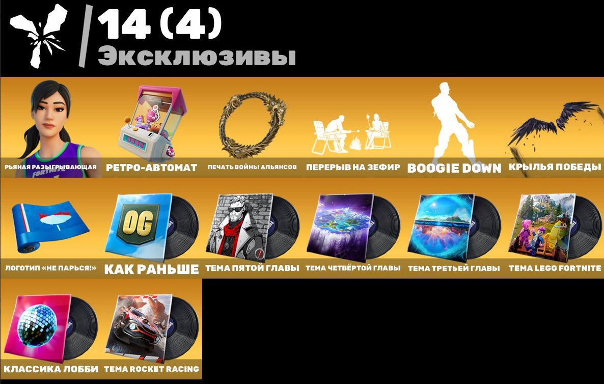 🎨 36 скінів | 🌟 Fortnite акаунт