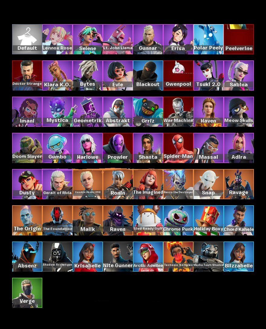 🎨 52 skins | 🌟 Fortnite account