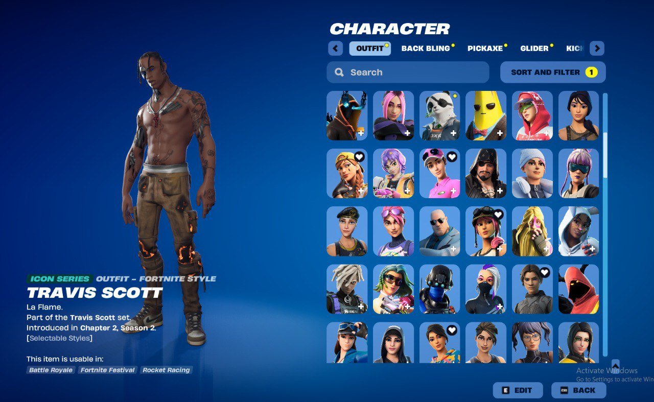 🎨 189 skins | 🌟 Fortnite account