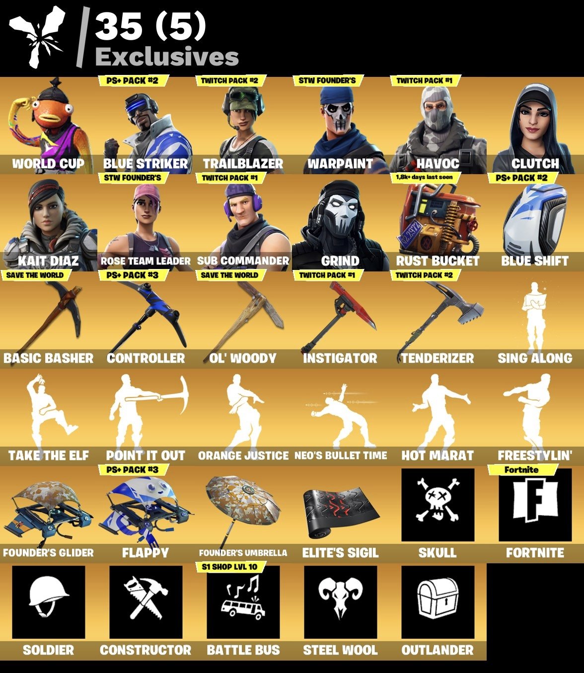 🎨 150 skins | 🌟 Fortnite account