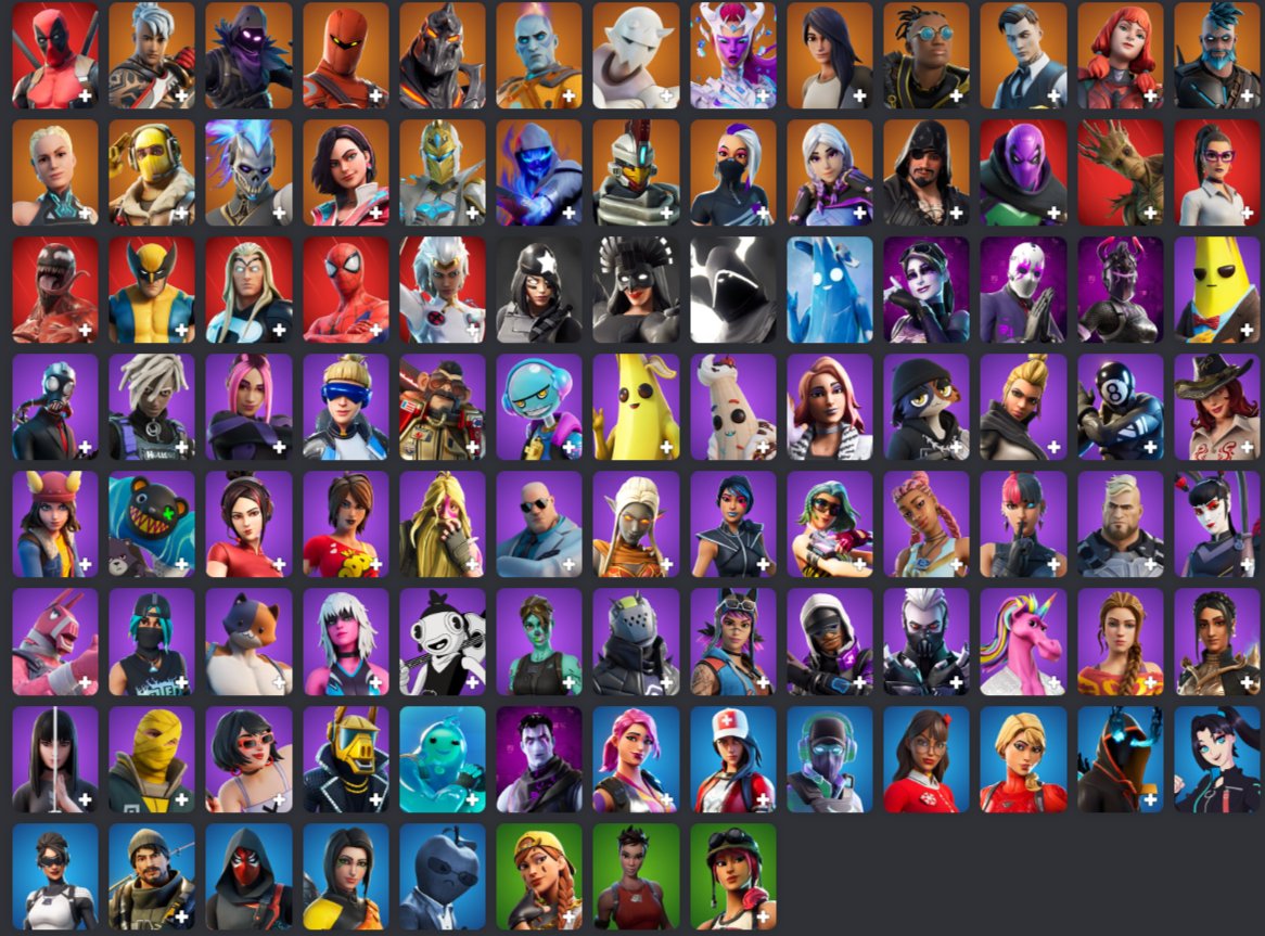 🎨 99 скінів | 🌟 Fortnite акаунт