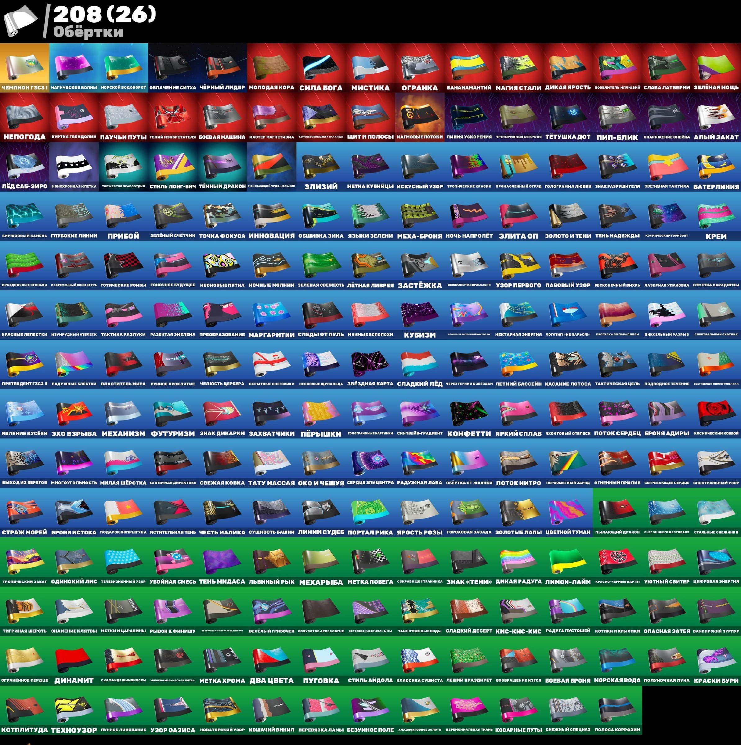 🎨 217 skins | 🌟 Fortnite account