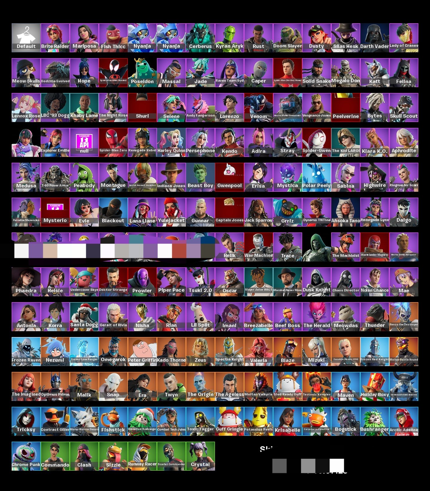 🎨 175 скінів | 🌟 Fortnite акаунт