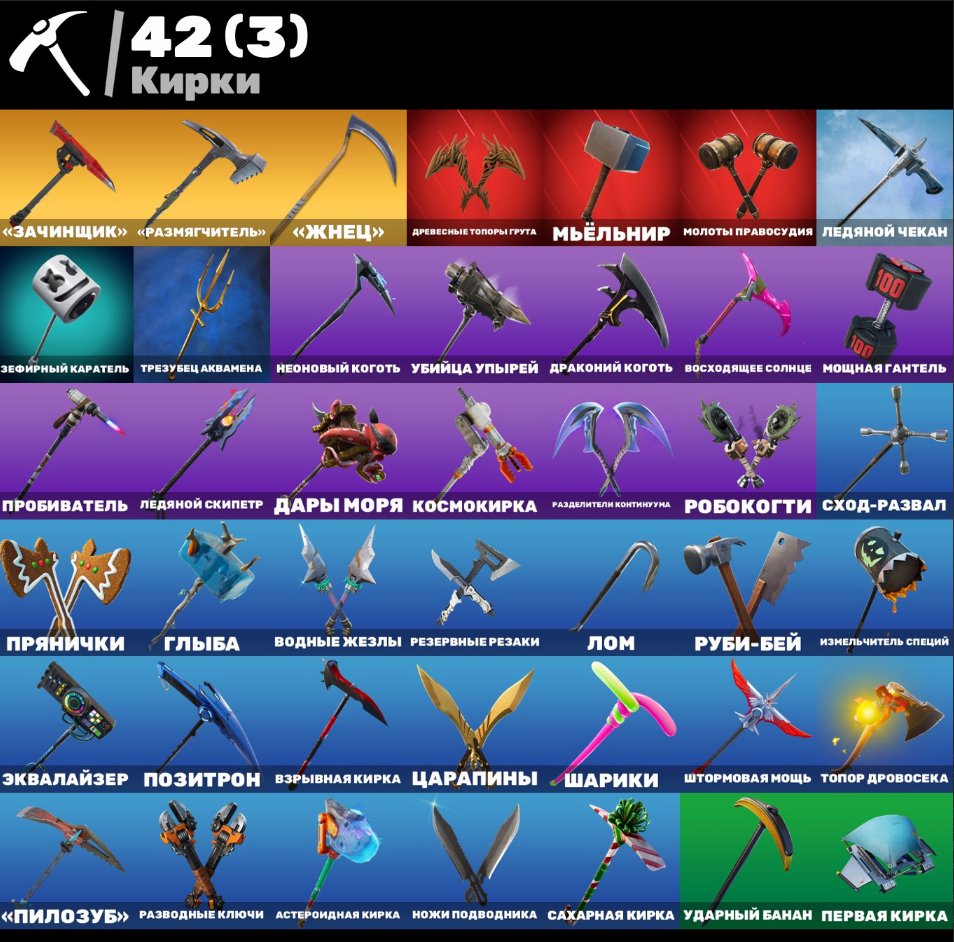 🎨 53 скина | 🌟 Fortnite аккаунт